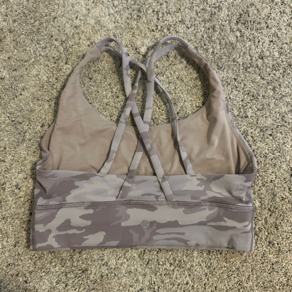 lululemon athletica Purple Camo Sports Bra - Picture 3 of 3